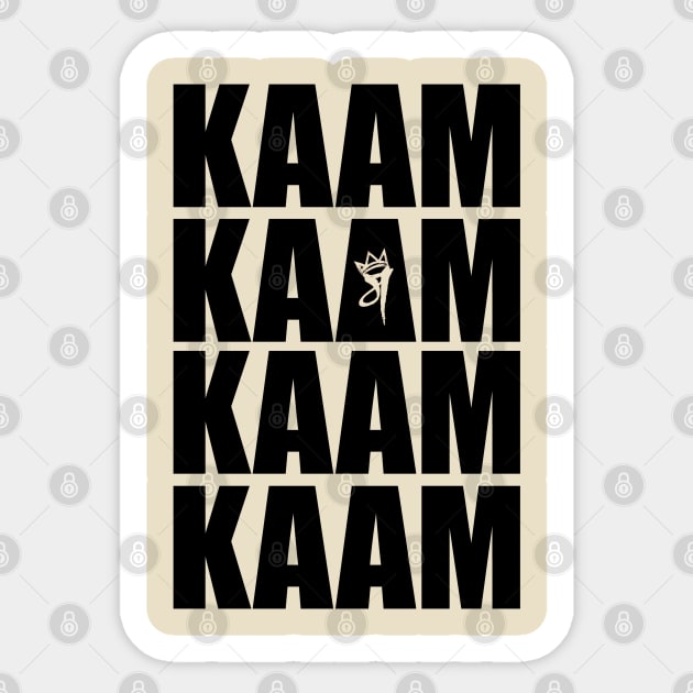 Kaam - MM-RowdyRathi Sticker by RowdyRathis